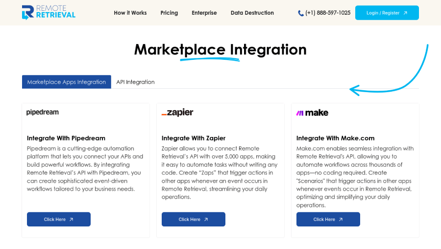 Marketplace Integration